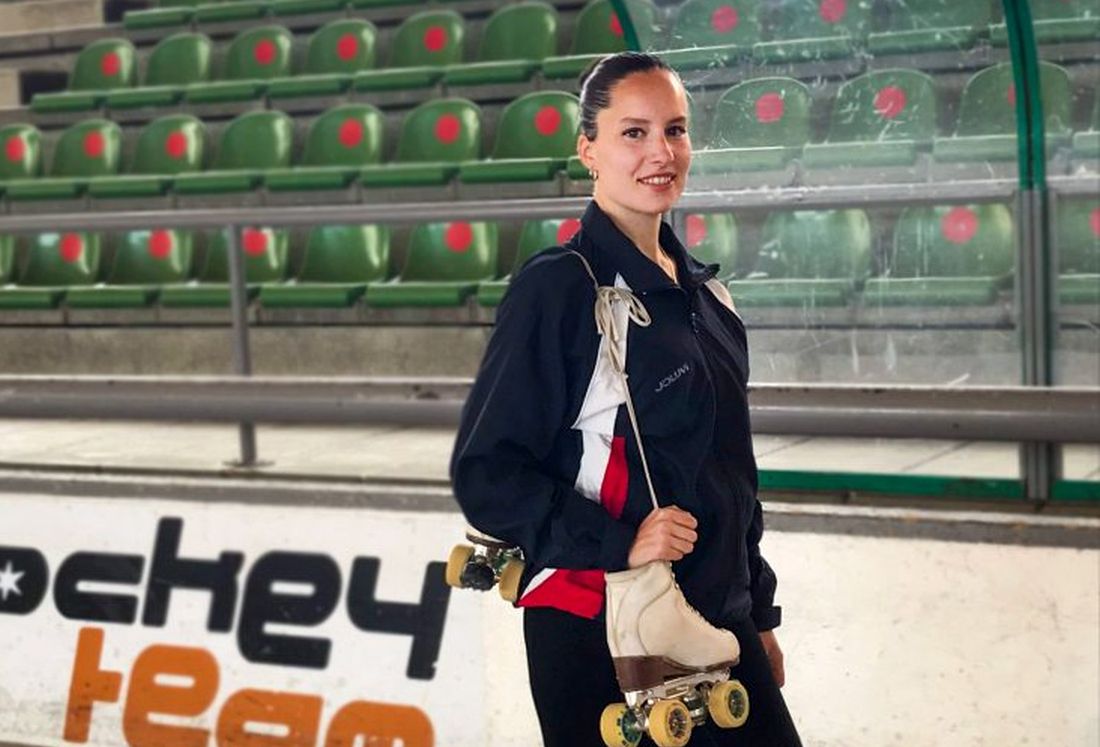 Gemma Álvarez, coordinadora de la secció de patinatge del Cerdanyola CH